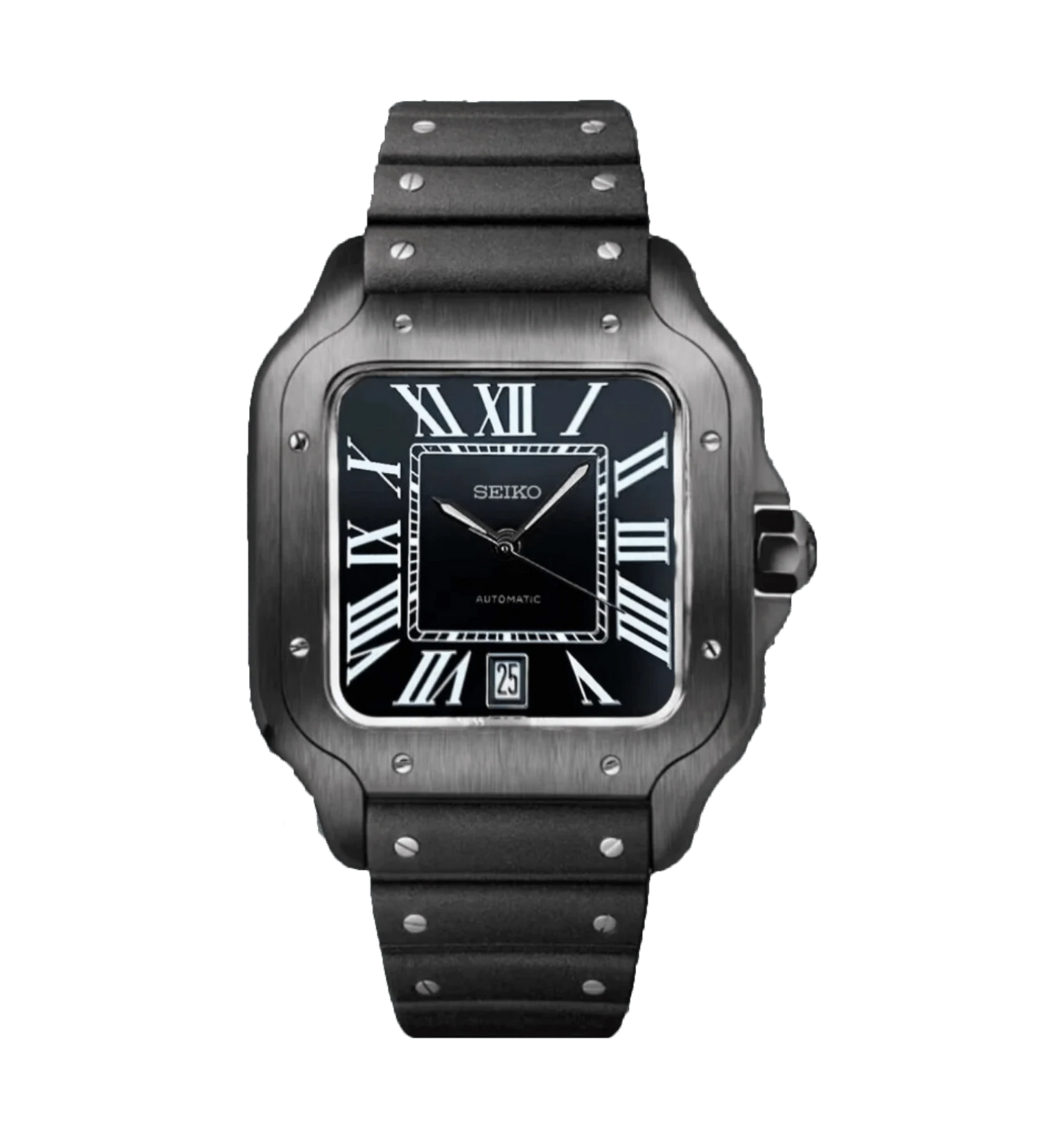 Seiko Obsidian – 38mm Sapphire Steel